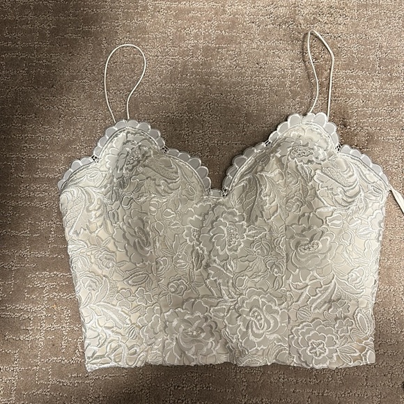 Catherine Deane Lace Havana Corset bridal top ft on Anthropologie NWT - Picture 13 of 16
